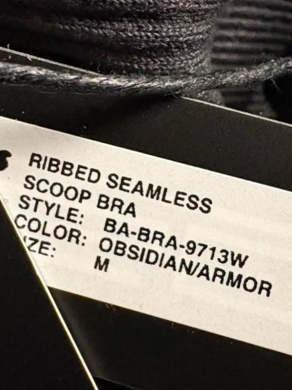 Skims  x Nike ribbed seamless scoop bra